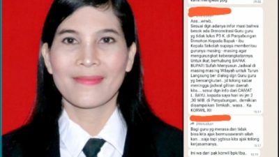 Guru P3K Di Madina Dihantui Teror dan Intimidasi