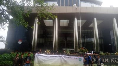 Ketua Umum FMPB M Ritonga Sambangi Kantor KPK Pertanyakan Laporan Ketua DPRD &Bupati Simalungun RHS