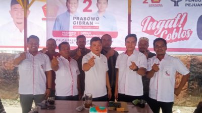 DPC Projo Muda Audensi Dengan Ketua TKD Madina Prabowo-Gibran