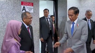 Presiden Jokowi Hadiri Resepsi Pernikahan Pangeran Mateen