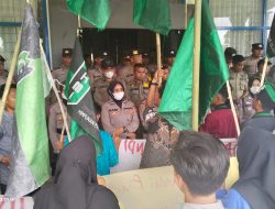 HMI Madina Kembali Demo Bupati Terkait Kisruh PPPK Madina 2023