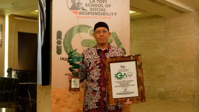 Terapkan Pembangunan Berkelanjutan Melalui Inovasi Pengolahan Sampah, RU VI Terima Penghargaan dalam Indonesia Green Award 2024