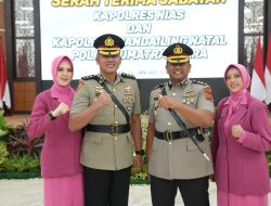 Arie Sofandi Paloh Resmi Jabat Kapolres Madina