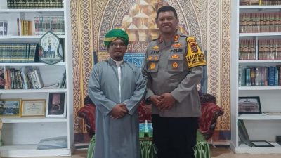 Kapolres Madina Temui Ulama Dihari Pertama Kerja