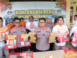 Pengedar Narkoba Ditangkap Polres  Indramayu 