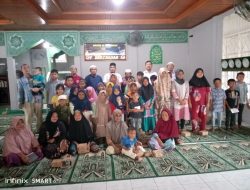 Senyum Ceria Anak Yatim Bersama SMSI Padangsidimpuan Menyambut HPN 2024 