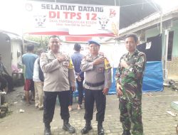 Polsek Sindang Pastikan Pemilu Tingkat Kecamatan Berjalan Lancar