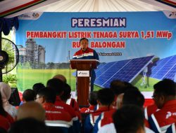 Tancap Gas Dekarbonisasi, Pertamina Resmikan PLTS Kilang Balongan