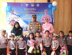 Polres Madina Kenalkan Profesi Polri ke Anak TK Bhayangkari