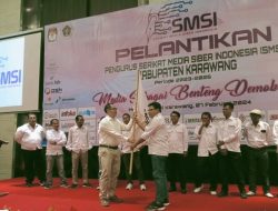 Pengurus SMSI Karawang Resmi Dilantik, 35 Perusahaan Media Tergabung