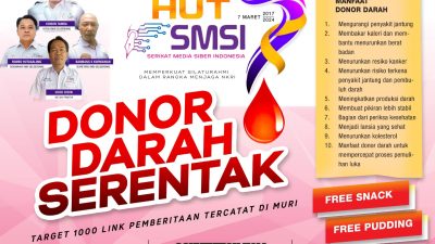 Pengurus Deli Serdang Siap Gelar Donor Darah dan Baksos HUT ke-7 SMSI