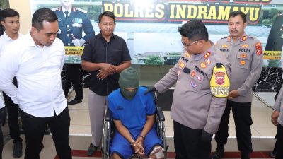 Polres Indramayu Tangkap Pelaku Pencurian Dengan Kekerasan di Mini Market Gabus Kulon Yang Sempat Viral di Madsos