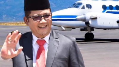 Ketua DPRD Apresiasi Suksesnya Landing Perdana Pesawat Beechcraft Super King