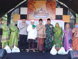 Sinergitas Polres Indramayu, Kodim 0616 dan PCNU Indramayu Launching Bazar Murah Ramadhan 2024