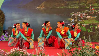 Penampilan Seni dan Budaya Indonesia "curi perhatian" di Hong Kong Flower Show 2024