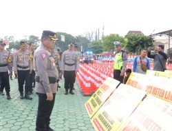 Polres Indramayu Gelar Apel Sarana Prasarana Dan Kendaraan Dinas Dalam Rangka Kesiapan Operasi Ketupat Lodaya 2024