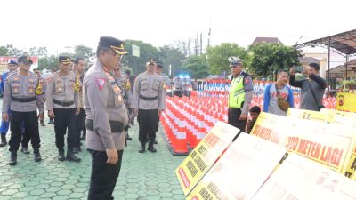 Polres Indramayu Gelar Apel Sarana Prasarana Dan Kendaraan Dinas Dalam Rangka Kesiapan Operasi Ketupat Lodaya 2024