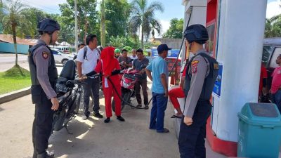 Kapolres Madina Minta Polsek Jajaran Cek SPBU Antisipasi Campur Minyak dengan Air