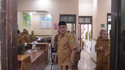 Bupati Madina Sidak Hari Pertama Kerja Pasca Libur Lebaran
