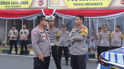 Kapolda Jabar Tinjau Rest Area Km 130 A Untuk Kesiapan Ops Ketupat Lodaya 2024 di Wilayah Polres Indramayu