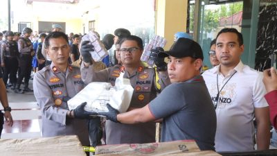 Polres Indramayu Gagalkan Penyelundupan 1 Juta Butir Petasan Siap Edar Jelang Idul Fitri