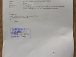 Oknum Yang Berkepentingan di Kegiatan Smart Village di Madina Resmi Dilaporkan ke Kejaksaan Tinggi