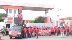 Polres Indramayu Kawal Demo Buruh Pra-May Day