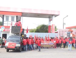 Polres Indramayu Kawal Demo Buruh Pra-May Day