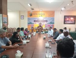 Syahrul Pasaribu Hadiri Halal Bihalal SMSI Sidimpuan