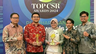 Pertamina Patra Niaga Regional Jawa Bagian Barat Raih Penghargaan Top CSR Awards 2024 Berkat Kampung Sirih Mekarsari