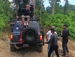 Polres Madina Tangkap 7 Orang Penambang Emas Ilegal Kotanopan