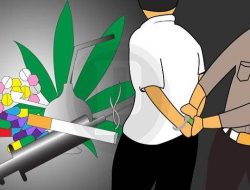 Bandar Narkoba di Huta Lombang Lubis Diduga Dibekap Kepala Desa
