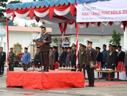 Harlah Pancasila 2024, Kapolres Madina Jadi Inspektur Upacara