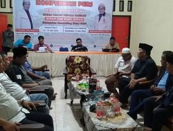 Dahlan Hasan Nasution sampaikan visi misi di kantor DPD PKS Madina