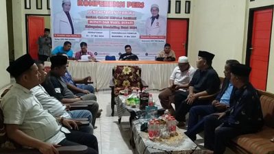 Dahlan Hasan Nasution sampaikan visi misi di kantor DPD PKS Madina