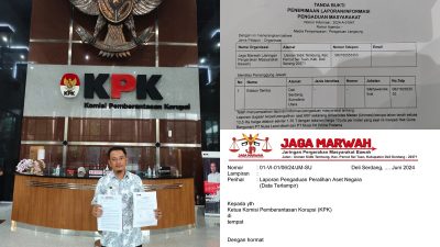 Aset Senilai 1,3 T, LSM JAGA MARWAH Lapor ke KPK Dugaan 13,5 Hektar Lahan Perumahan IKIP di Medan Beralih ke PT NIPP hingga ke PT Nusa Land