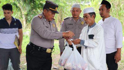 24 Sapi dan 4 Kambing Diqurbankan Polres Madina