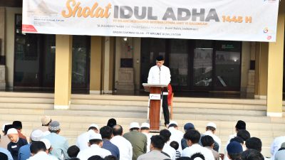 Sholat Idul Adha di Pertamina RU VI Balongan Diikuti Ratusan Jamaah, Berlangsung Khidmat