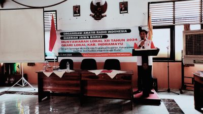 ORARI Indramayu Gelar Muslok Ke XII, YB1KK Capt.Moh. Sofyan Gani, M.Mar. Terpilih Sebagai Ketua Secara Aklamasi