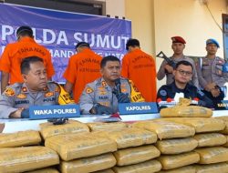 Polres Madina Tangkap Kurir Ganja Asal Sumbar, Mereka Terancam Pidana Seumur Hidup