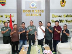 Dandim 0208/Asahan Ajak SMSI Astab Pererat Silaturahmi