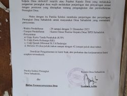Parah,,Selain Tilap BLT, Kades Saba Dolok Juga Berhentikan Perangkat Desa Secara Sepihak