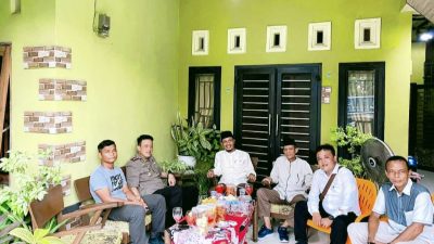 Jaga Kondusif Binjai, Kapolres Didampingi Kasat Intel Berkunjung Ke Ketua PCNU