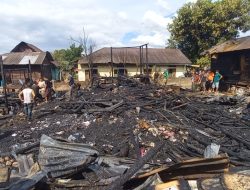 Akibat Cekcok, Remaja Di Longat Diduga Bakar Rumah