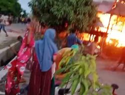 Breaking News, 3 Rumah Hangus Terbakar di Banua Simanosor