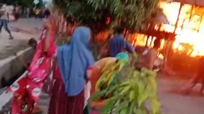Breaking News, 3 Rumah Hangus Terbakar di Banua Simanosor