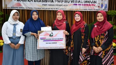 Peduli Pendidikan, PWP Pertamina RU VI Salurkan Beasiswa Anak Yatim