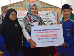 Napak Tilas Komut KPI Triharyo di Indramayu berbuah Bantuan dan Santunan kepada Anak Yatim