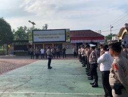 Polres Madina Siap Amankan Pelantikan Anggota DPRD di Gedung Serbaguna