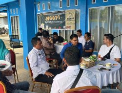 Balai TNBG Madina “Ngopi” Terkait Konservasi Dengan Wartawan